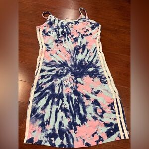 Adidas Tie-Dye Tank Sleeveless Dress